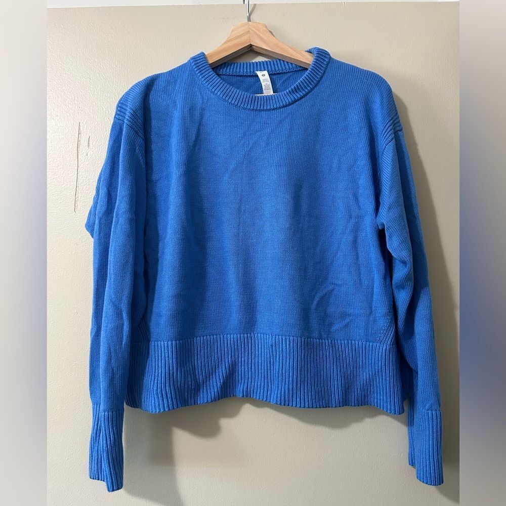 Lululemon CashLu Boxy crewneck sweater